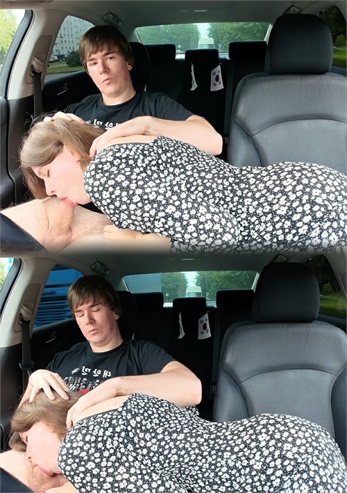 I asked Him to stop the car so I could suck His Dick and Swallow Cum