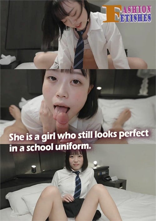 She is a girl who still looks perfect in a school uniform